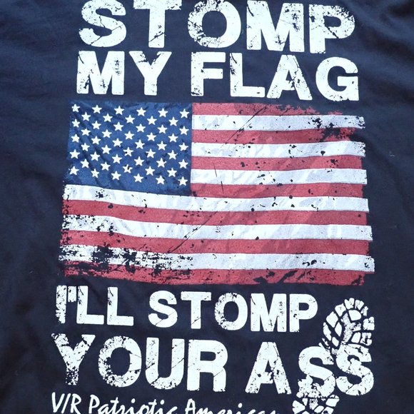 NINE LINE Other - NINE LINE Men's 3X T-shirt/short sleeved/Stomp My Flag/Patriotic